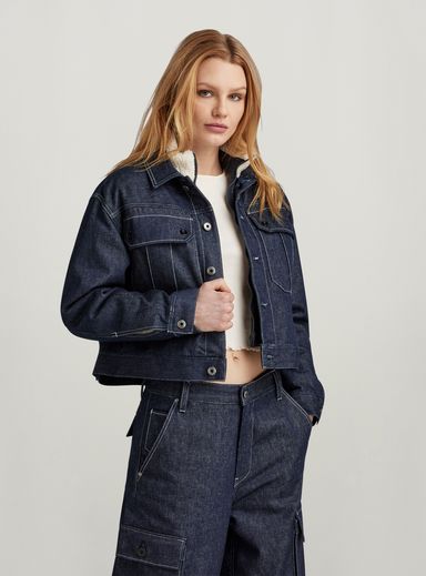 Forro Short Sherpa Jacket Detachable